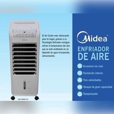 Enfriador de aire Midea 28 pulgadas