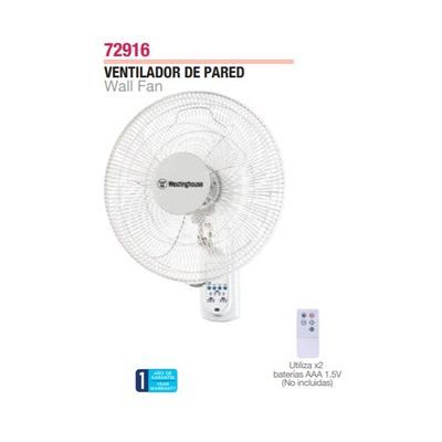 Ventilador de pared Westinghouse 16 pulgadas